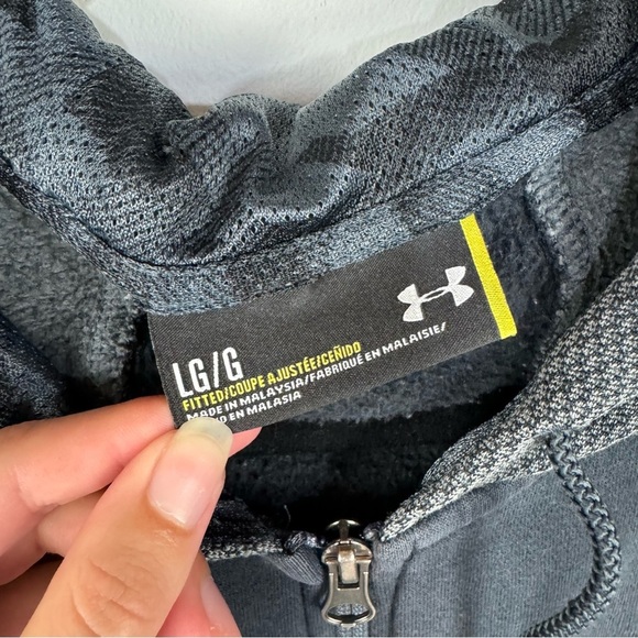 Under Armour SC Black Full Zip Jacket - Picture 4 of 4